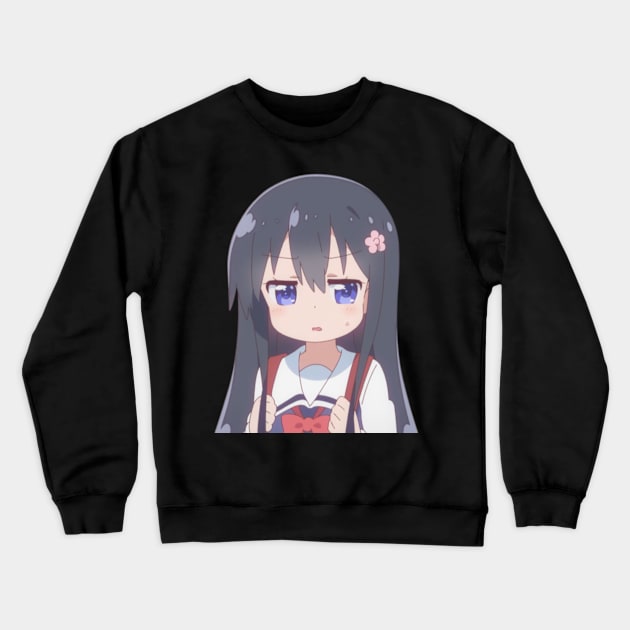 Hana Disgusted With You Crewneck Sweatshirt by KokoroPopShop